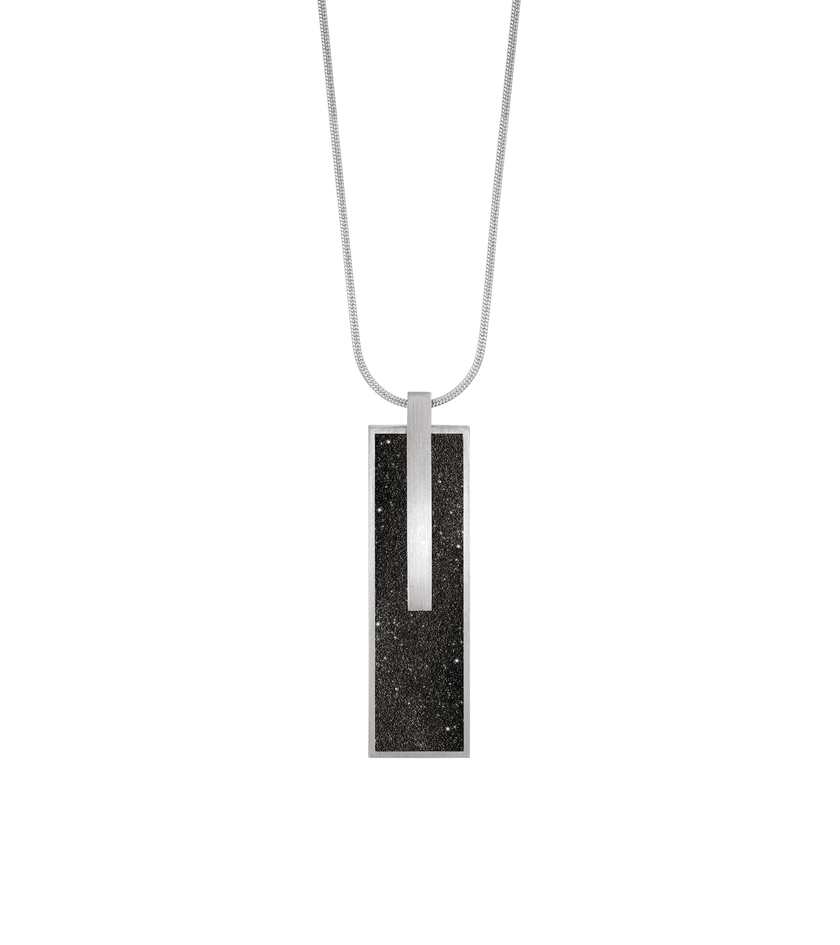 Memento Beholden Rectangle Locket Necklace