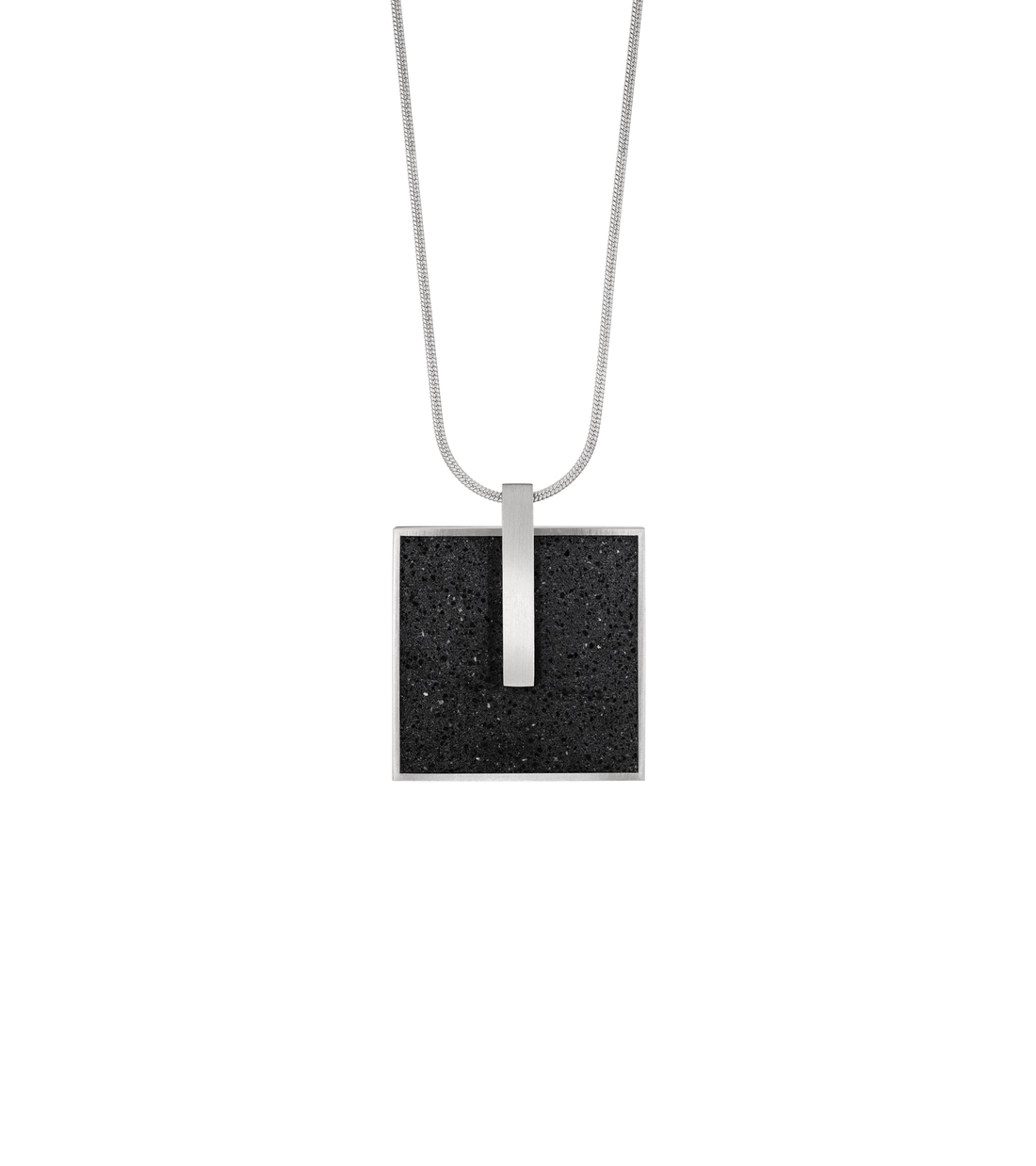 Memento Beholden Rectangle Locket Necklace