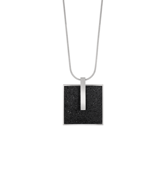 Memento Beholden Rectangle Locket Necklace