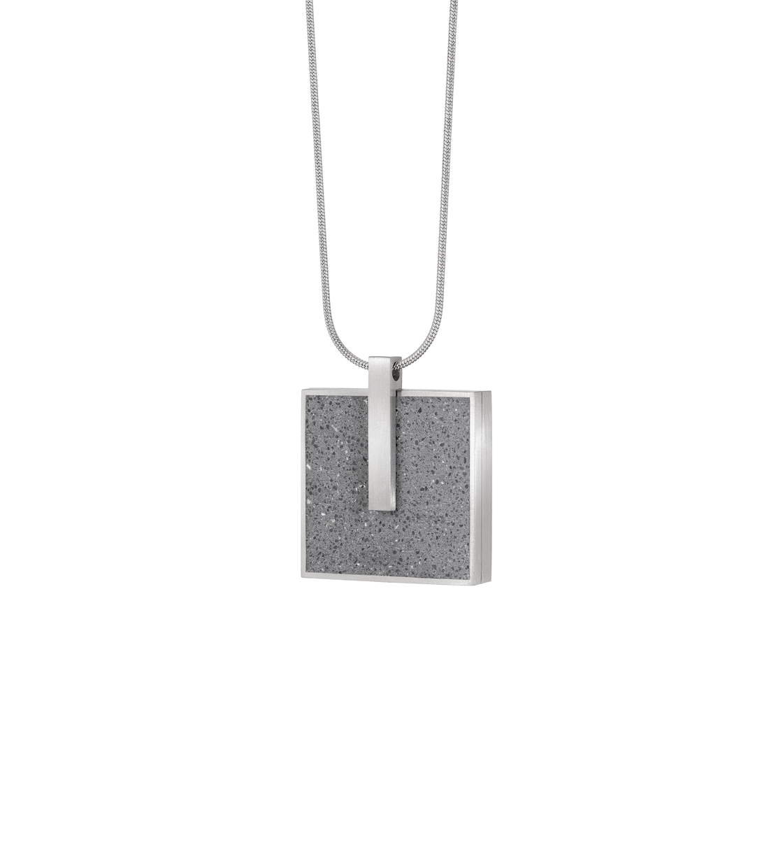 Memento Beholden Rectangle Locket Necklace