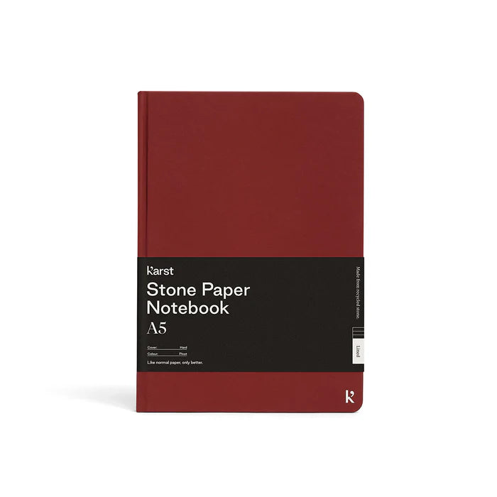 A5 Lined Hardcover Notebook