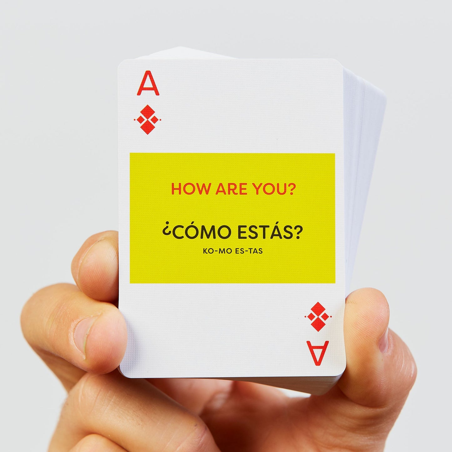 Spanish Language Playing Card - CB