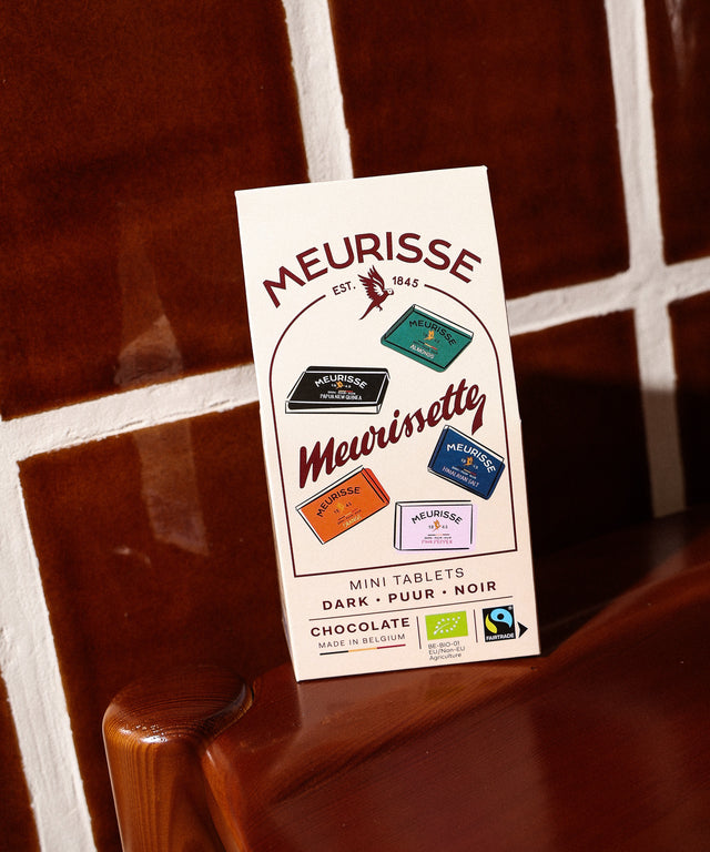 Meurisse Mini Chocolate Bar, Mix Dark