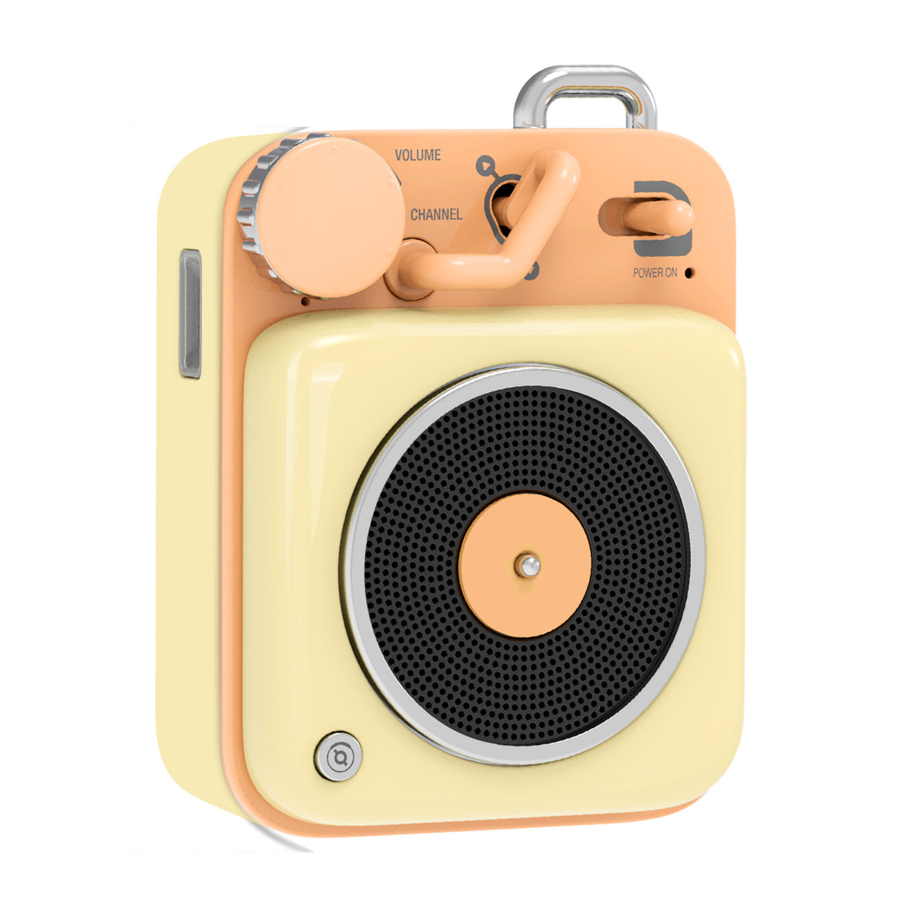 Retro Bluetooth Speaker, Yellow