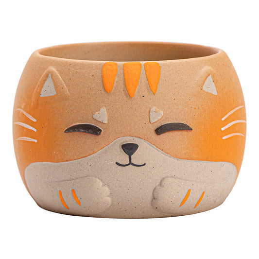 Tea Cup, Cat