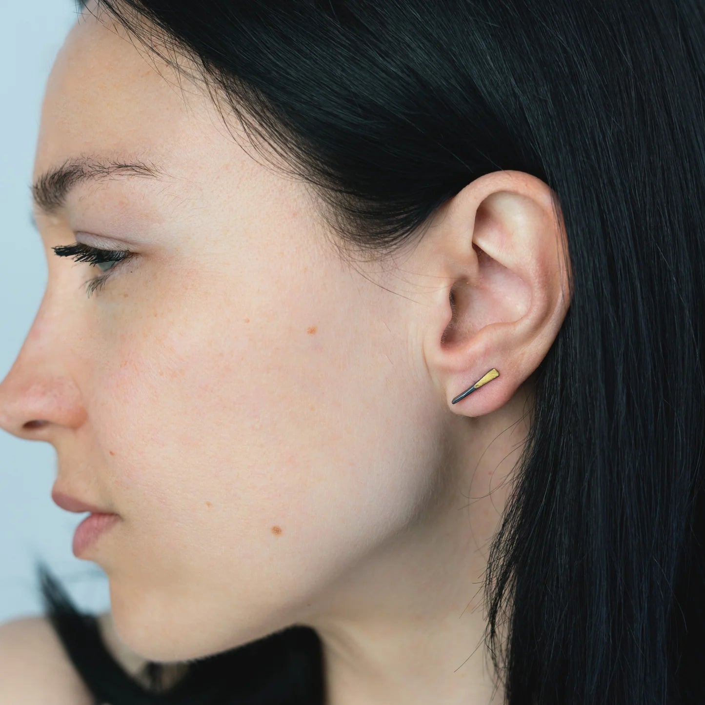Mixed Metal Pharos Studs