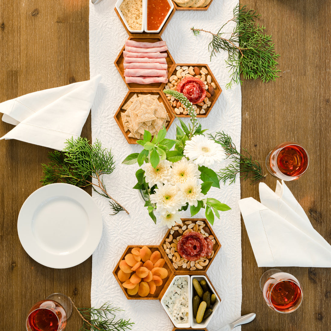 Bamboo Charcuterie Set