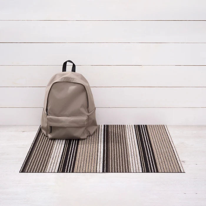 Pleat Stripe Oyster Shag Utility 24x36"