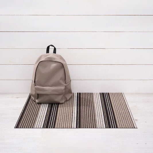 Pleat Stripe Oyster Shag Utility 24x36"