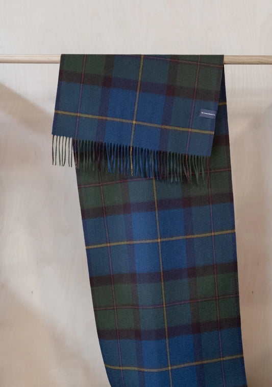 Lambswool Oversized Scarf, Macleod of Harris Tartan