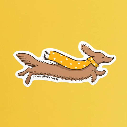 Dog Scarf Sticker