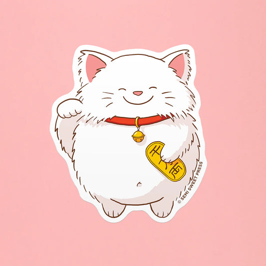 Lucky Cat Sticker
