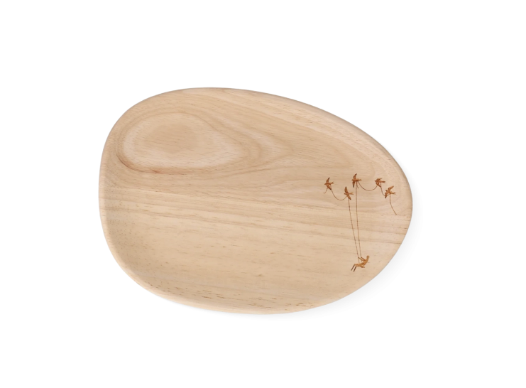 Wonderland Decorative Wood Tray