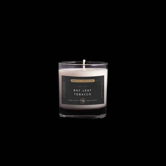 Bay Leaf +Tobacco Candle, Large 8oz