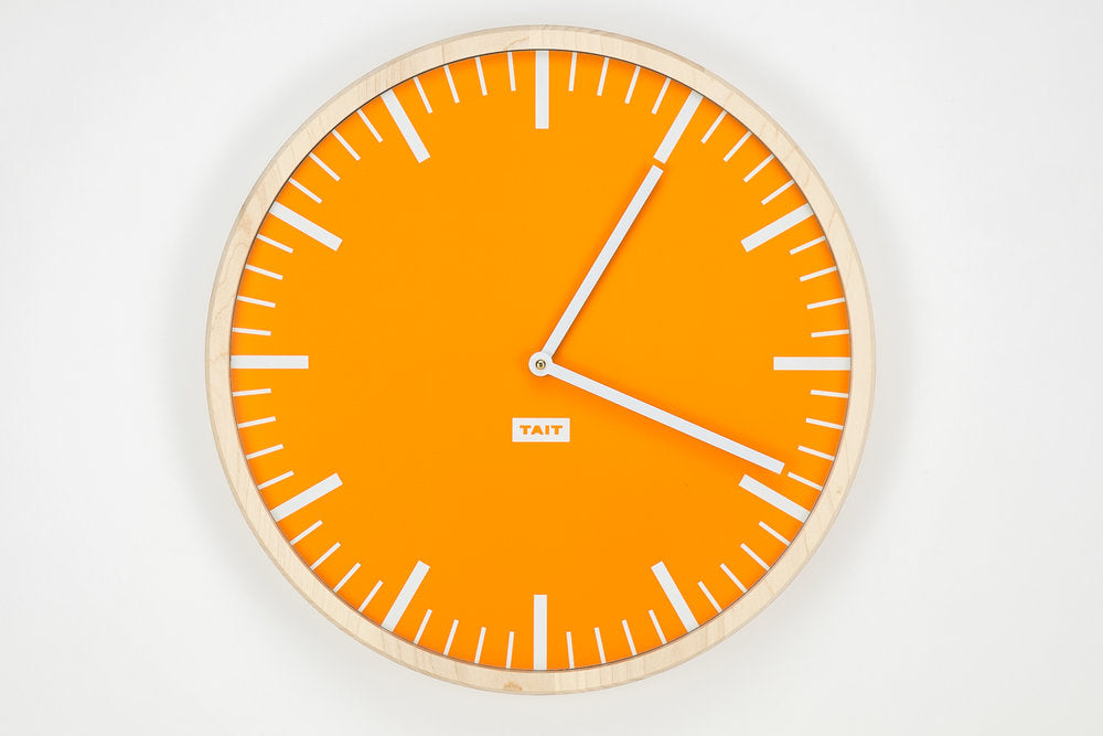 Wall Clock, Tangerine