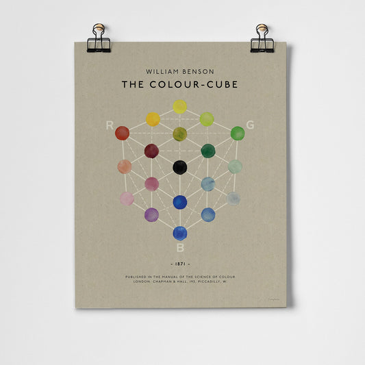 The Colour Cube Print 11x14