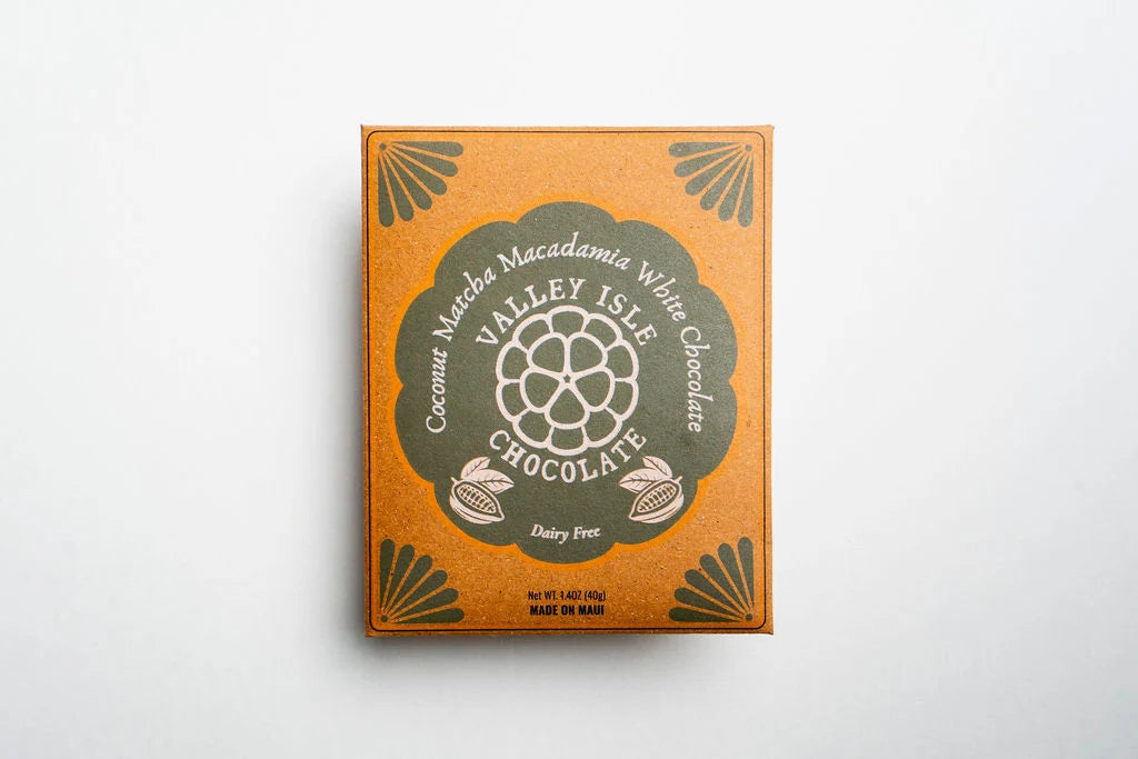 Coconut Matcha Macadamia White Chocolate