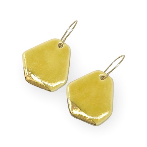Large Geo Earrings, Choose from Four Colors