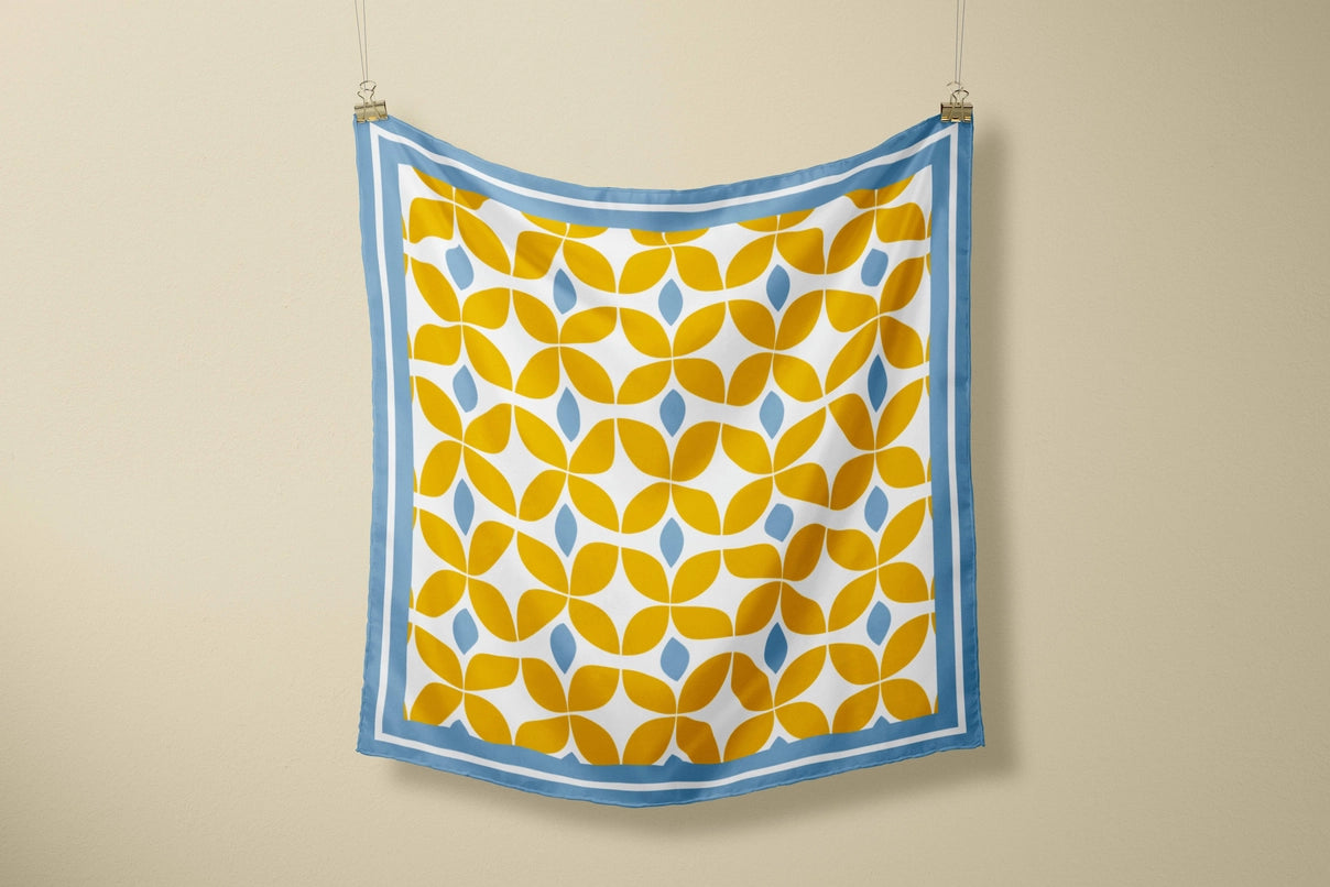 Sunburst Riviera Satin Scarf