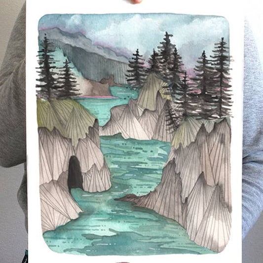 Natural Bridge Print 11 x 14"