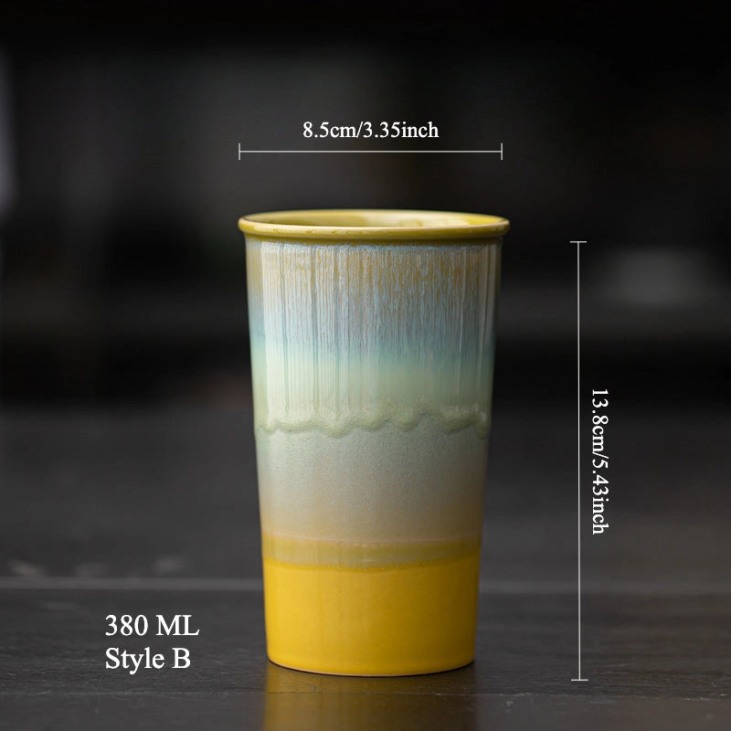 Flow Glaze Ceramic Cup
