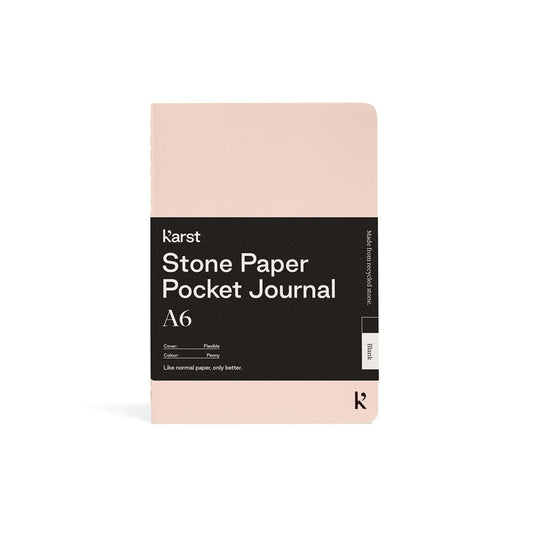 A6 Blank Softcover Pocket Journal
