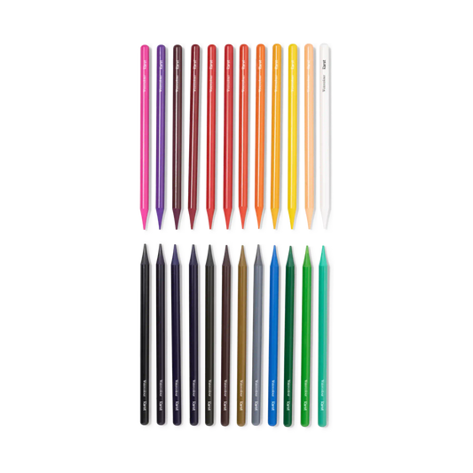 Woodless Watercolor Pencils, Set of 24