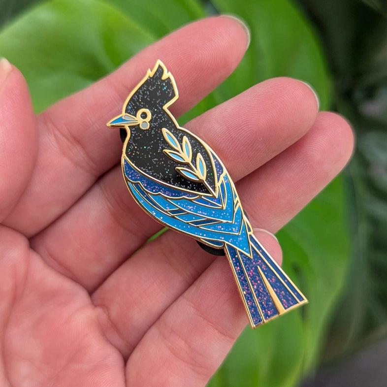 Stellar's Jay Pin