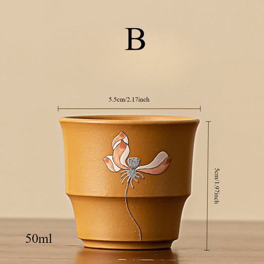 Yixing Clay Tea Cup, B