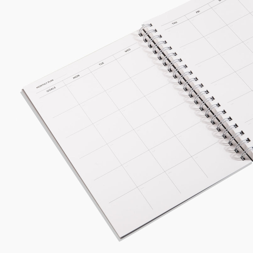 Daily, Weekly, Monthly Large Planner, Swell