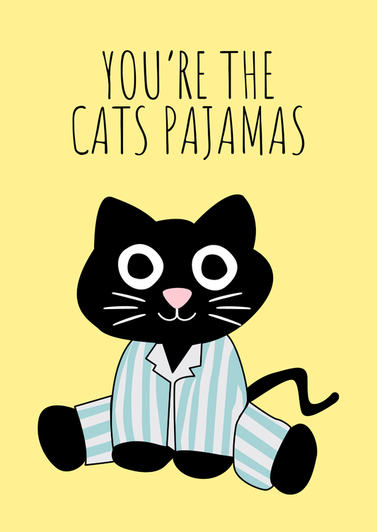 Cat's Pajamas Card