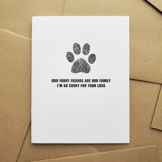 Pet Loss Card
