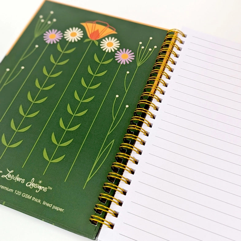 Mt Rainier Spiral Notebook