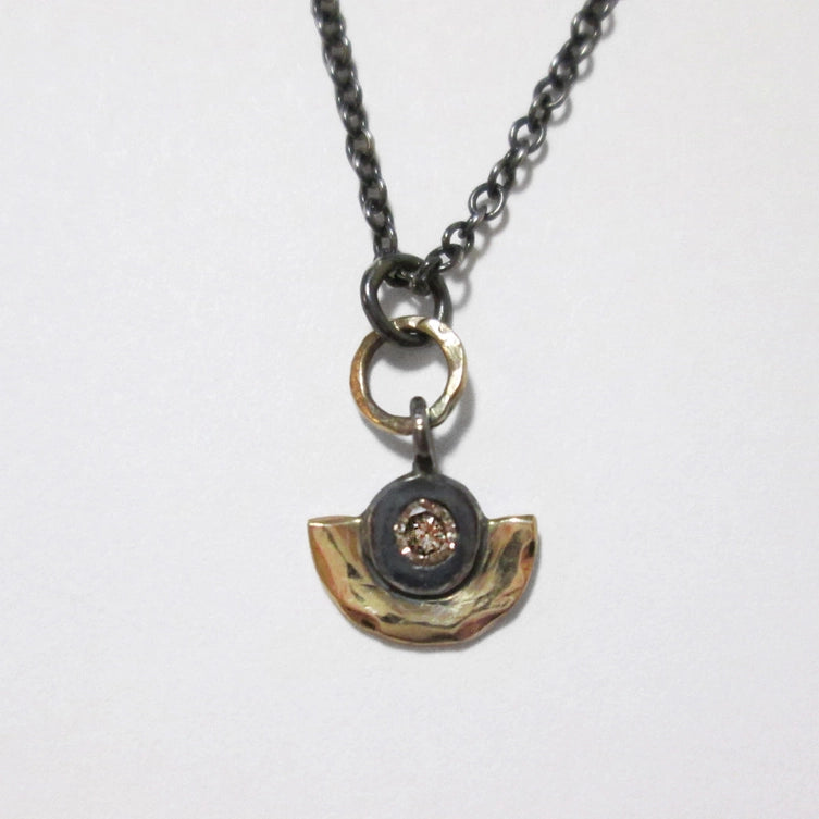Cult of the Sun Necklace - Champagne Diamond