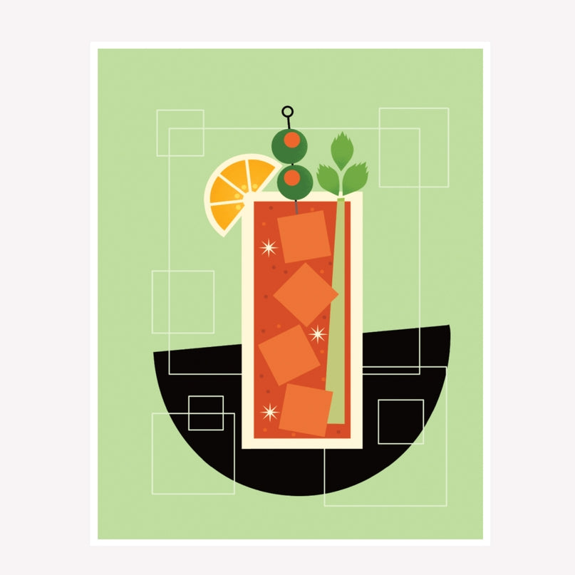 Bloody Mary Art Print - 8"x10"