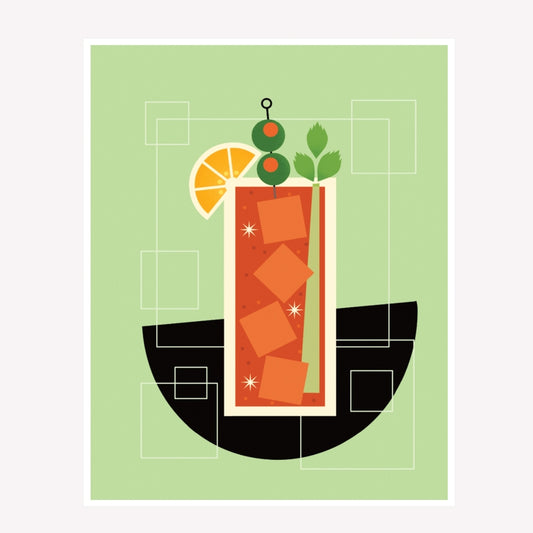 Bloody Mary Art Print - 8"x10"