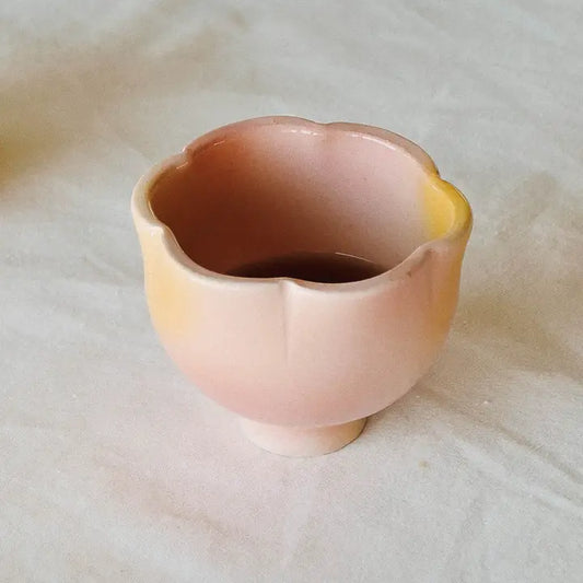 Flower Shaped Cup, Pink - 150ml