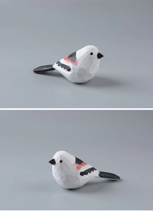 Hand Crafted Wooden Bird - D