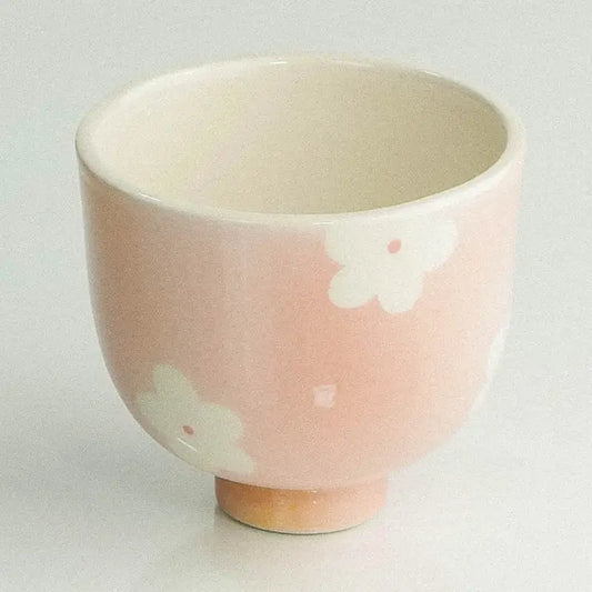 Ceramic Flower Gradient Cup - 175ml