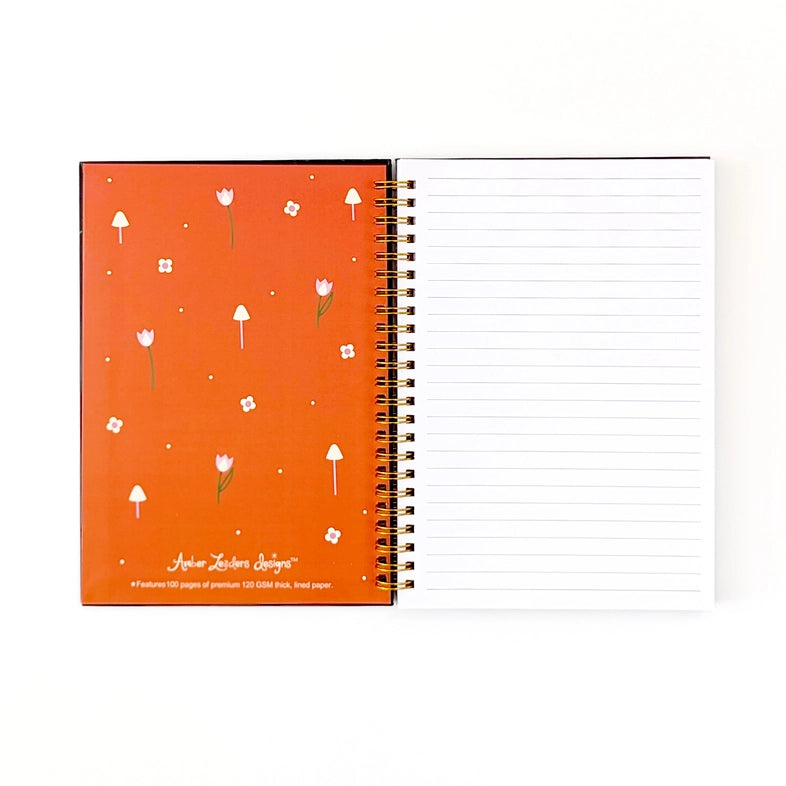 Mushrooms Spiral Notebook