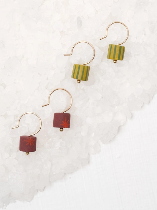 Dapple Day Earrings - Gold/Starry