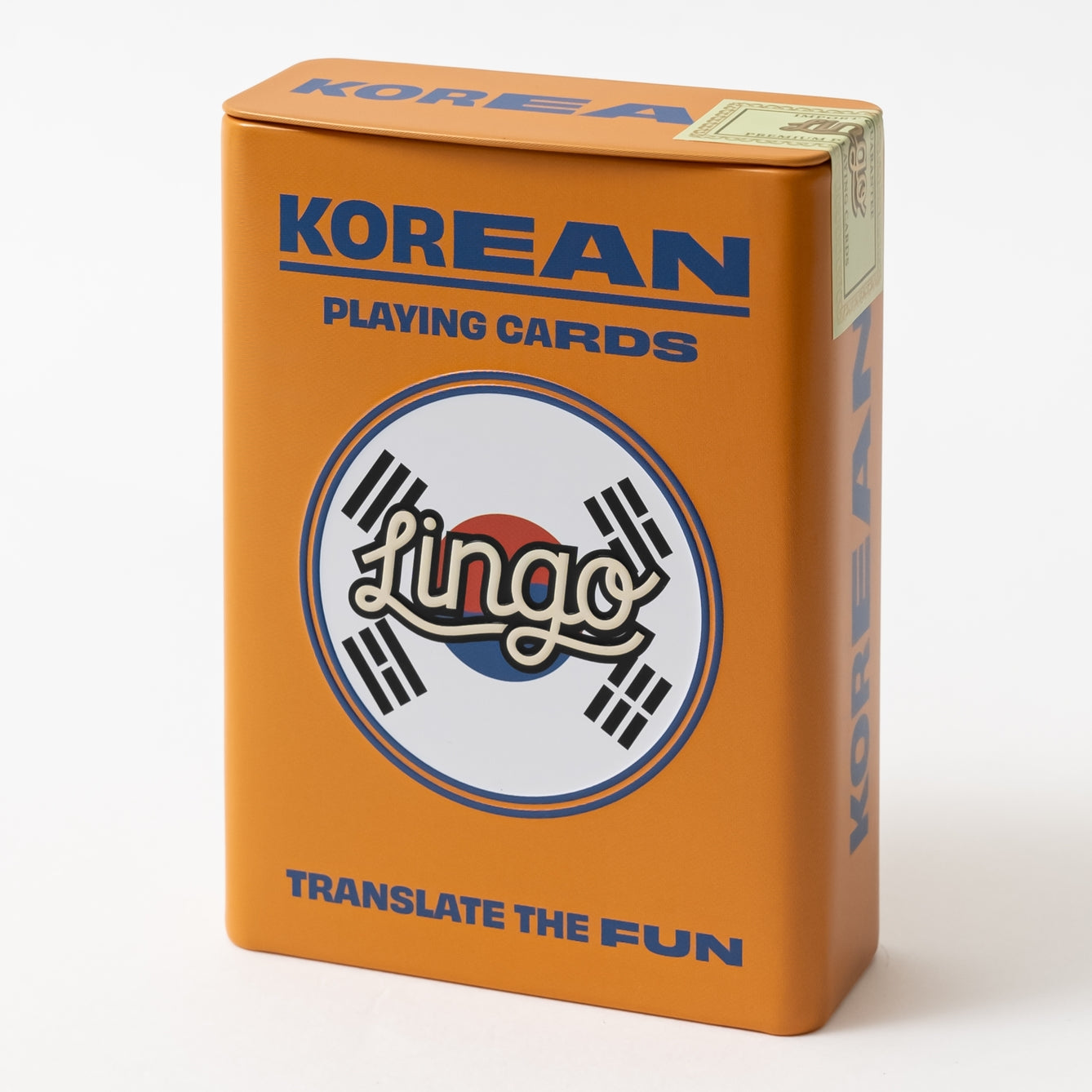 Korean Language Playing Cards