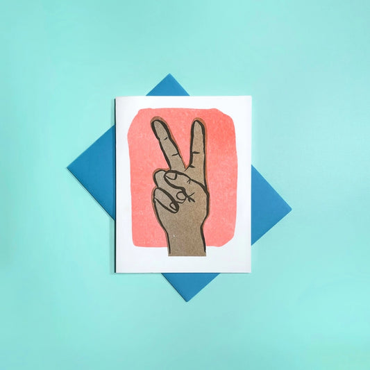 Peace Sign Card