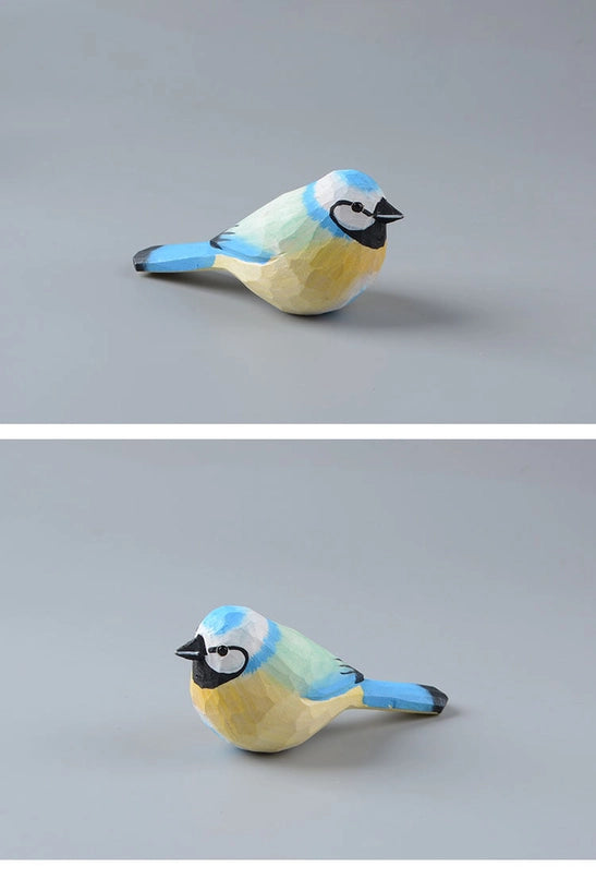 Hand Crafted Wooden Bird - A