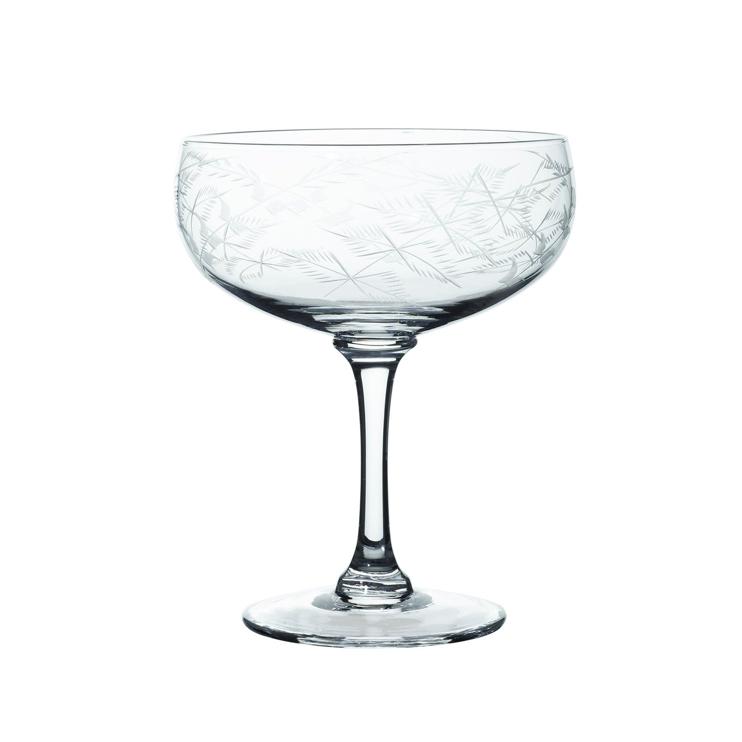 Ferns Cocktail Glass