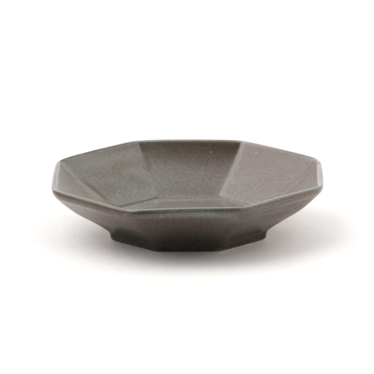 Mino Ware Octagon Plate, XSmall, Grey
