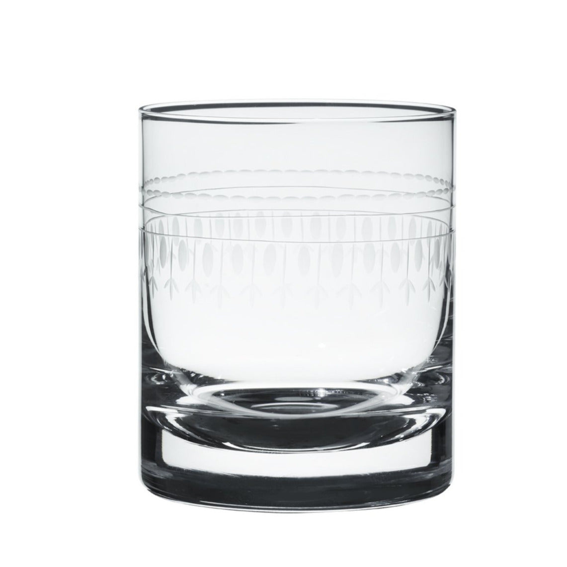 Ovals Whiskey Glass