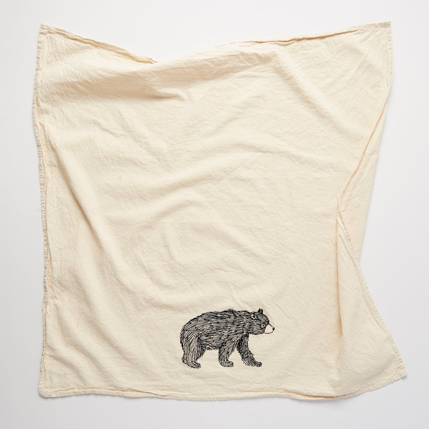 Flour Sack Towel Bear