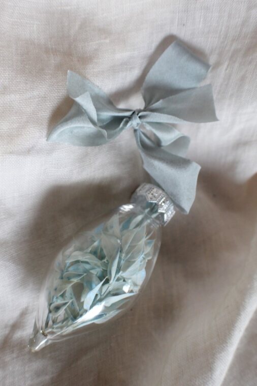 Icy Patch Ornament, Teardrop