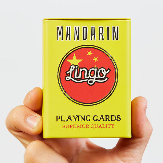 Mandarin Language Playing Cards